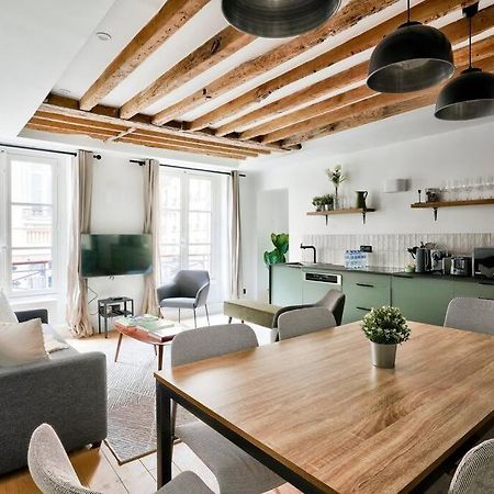 Magnifique Appartement Pour 6 - Montorgueil Paris Exteriör bild