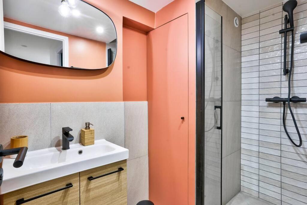 Magnifique Appartement Pour 6 - Montorgueil Paris Exteriör bild